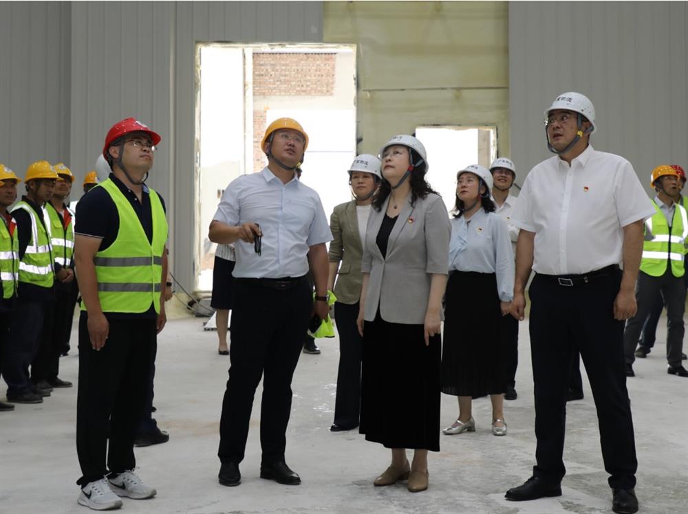 產(chǎn)發(fā)集團(tuán)黨委書(shū)記、董事長(zhǎng)黃蓓帶隊(duì)到基層黨支部調(diào)研指導(dǎo)工作